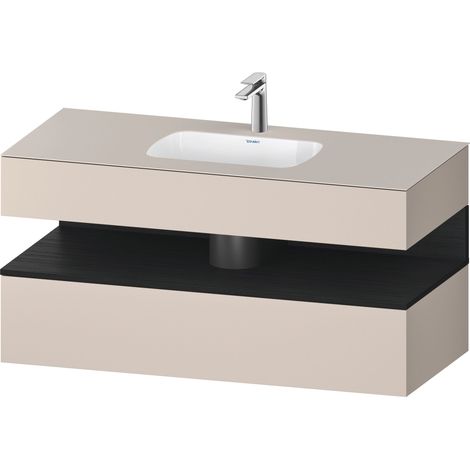 Duravit Collection One lavabo empotrado con base de lavabo