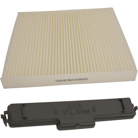 Filtre à air de cabine 68318365AA et 68052292AA porte d'accès au filtre à air de cabine compatible (1/5)