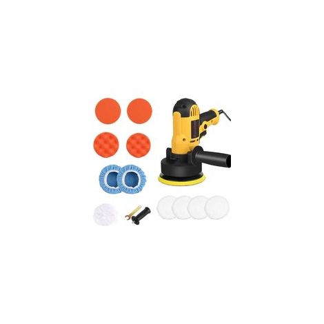 – Polisseuse de voiture 700W – Vitesse réglable 600-3700 tr/min – Disque 125 mm pour polissage efficace – Conception ergonomique