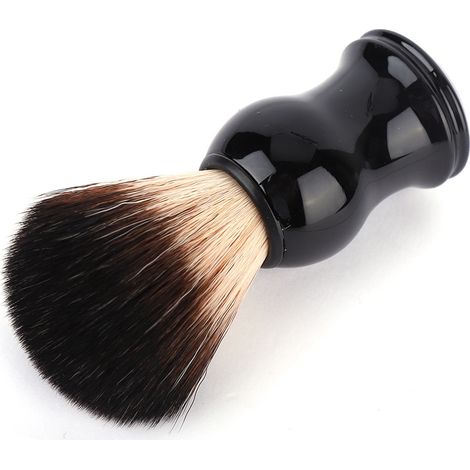 Brosse portable pour homme, poils doux, manche délicat, brosse à barbe, outil de barbier n° 03 (1/5)