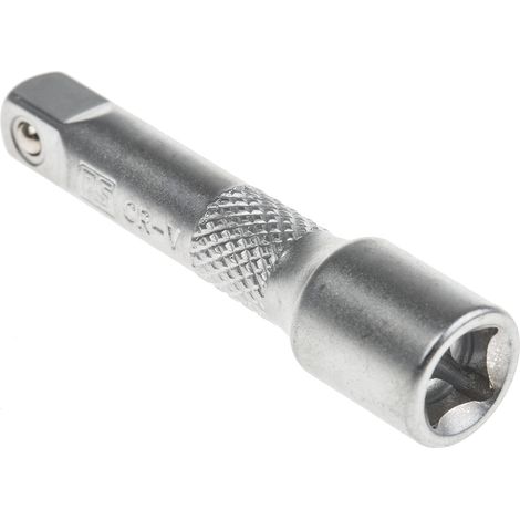 Rs Pro – Rallonge 1/4'' carrée 50 mm en acier chrome vanadium – Pour espaces difficiles d'accès – Accessoire mécanique essentiel