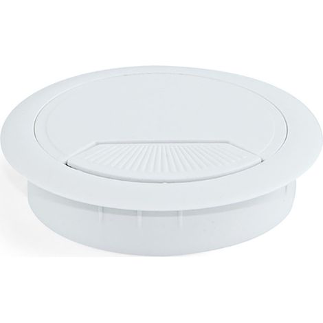 Bouchon circulaire passe-câbles D60 plastique noir EMUCA 5123817 (1/2)