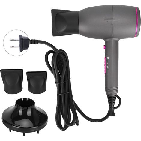 Sèche-cheveux professionnel puissant en forme de marteau, outil de coiffure pour salon, prise américaine 110V (1/5)