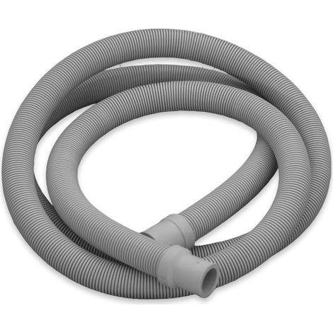 Manguera de desagüe universal resistente de primera calidad para lavadoras y lavavajillas - 2 m, gris (1,2 m) (1/5)