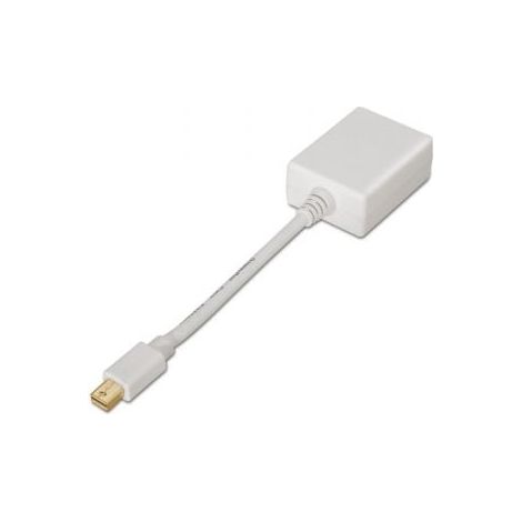 AISENS A125-0136 - Convertisseur 15cm Mini DP vers SVGA et mDP/M-SVGA, couleur Blanco