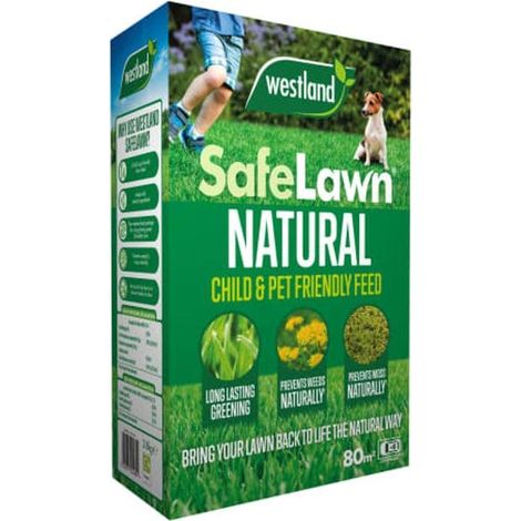 Westland 20400640 SafeLawn Grass Feed & Seed 80m Box WLD20400640