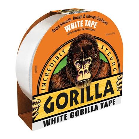 Gorilla Sports Taśma de Réparation blanche 48 mm x 27 m
