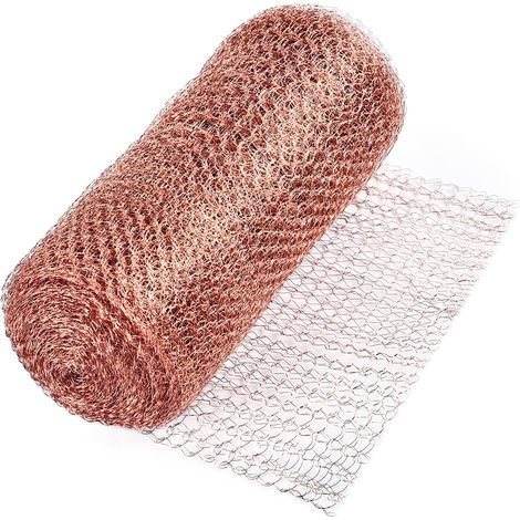 Bande de cuivre contre les escargots, protection contre les escargots, clôture en cuivre, filet en cuivre, fil de cuivre, laine de cuivre, pour jardin, répulsif anti-limaces, plate-bande (1/5)
