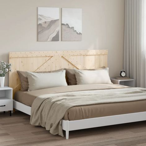 vidaXL Testiera 200x104 cm in Legno Massello di Pino