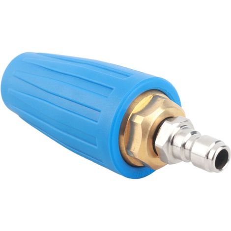 Accessoires de Nettoyeur Haute Pression Tête de Pulvérisation en Forme de Lotus Bleue 3000psi-KZQ (1/5)