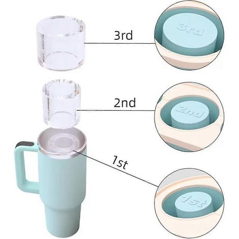 moules à glaçons à 3 compartiments pour la création de modèles de glaçons carrés en silicone, A--