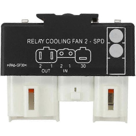 Relais de commande du ventilateur de radiateur compatible avec C70 S70 V70 S90 V90 (1/4)