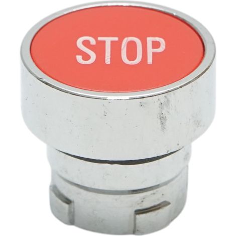 Testa pulsante di comando STOP rosso Ø 22mm LAY5 Breckner Germany (1/5)