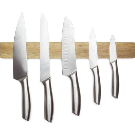 Rack de Couteau Magnétique en Caoutchouc Pour Cuisine, Maison, Garage, Bureau et Hangar (1/5)