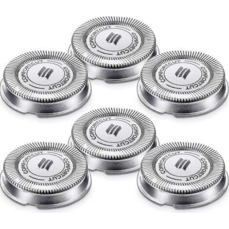 - Lot de 6 têtes de rasoir Sh30 pour rasoir électrique Philips 1000, 2000 (1/5)