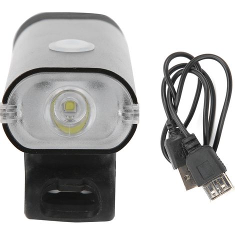 Phare de vélo rechargeable USB, haute luminosité, portable, étanche, feu de signalisation pour cyclisme nocturne (1/5)