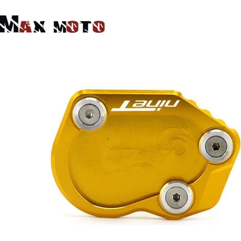 (Or) Compatible avec BMW R Nine T R nineT Rnine T RNINET 2014 2015 2016 - Extension de béquille latérale pour moto - Maxpower (1/4)