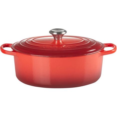 Le Creuset - Cocotte ovale Signature 27cm Cerise