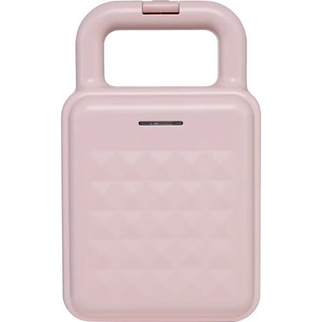 Appareil à sandwichs pour le petit-déjeuner (rose), poêle à griller multifonctionnelle, moule à pâtisserie pour repas légers (1/2)