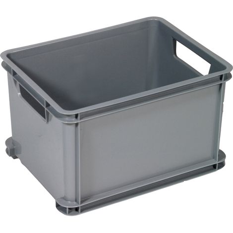 Curver 156012  Aufbewahrungsbox UNIBOX Classic S [15L], silber  (L x B x H) 350 x 270 x 220 mm  1 St (1/4)