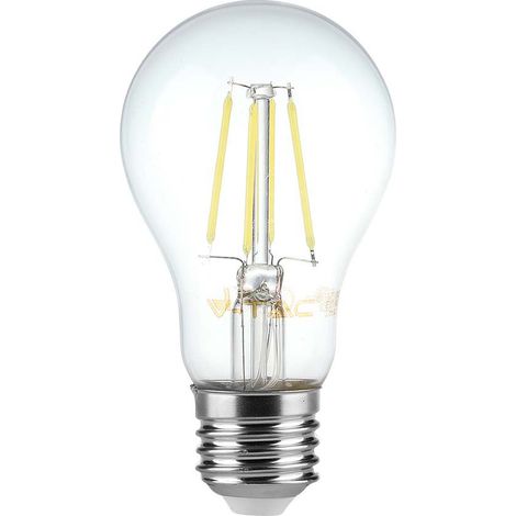 V-TAC VT-2288D Dimmbare LED-Lampe 8W E27 3000k A67 transparente Glasfadenlampe SKU 212815 (1/5)