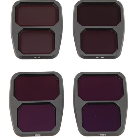 Kit de filtre ND pour objectif de caméra de drone (1 pièce) : verre optique HD, cadre en alliage d'aluminium, filtre à densité neutre pour DJI Air 3 (1/5)