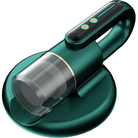 Milbenbekämpfender Matratzenstaubsauger mit UV Lampe, starker Saugkraft, tragbar, kabellos, für Betten, Sofas und Teppiche (1/5)