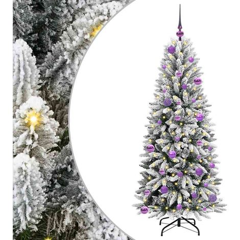 Artificial Christmas Tree White 150 cm vidaXL