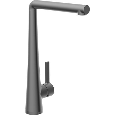 Bristan Pine Gun Metal EasyFit Kitchen Sink Mixer Tap + Easy Fit Base (1/4)