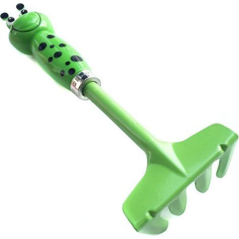 Outils de Jardinage pour Enfants,Jouet de Jardin Enfant,Râteau,Outils de Jardin Kit pour Enfant Cadeau pour Bébé Préscolaire (1/2)