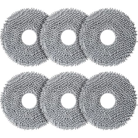 Confezione da 6 spazzole di ricambio per aspirapolvere robot Roborock Saros 10R / Q Revo / Qrevo MaxV / Qrevo Master / Qrevo Slim / Qrevo Pro / Qrevo S / Qrevo Curve (1/5)