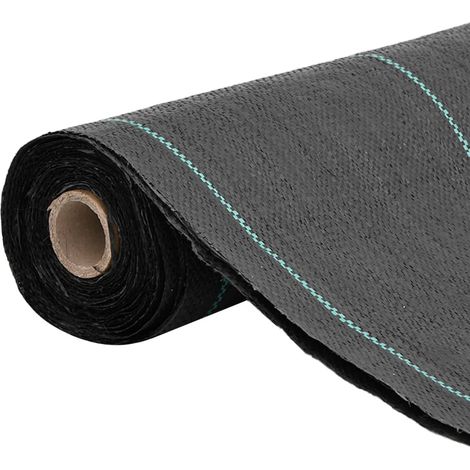 Membrane anti-mauvaises herbes noir 1,5x10 m PP (1/5)