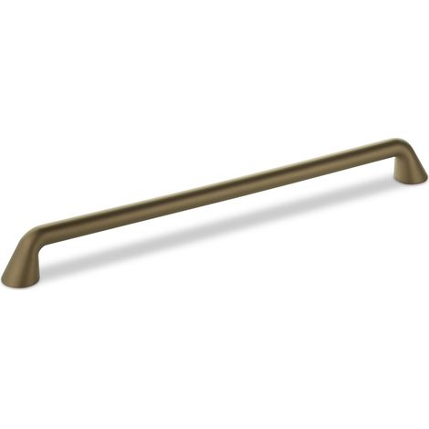 Möbelgriff RIKE II BA 320 mm Messingoptik matt Junker Design (1/2)