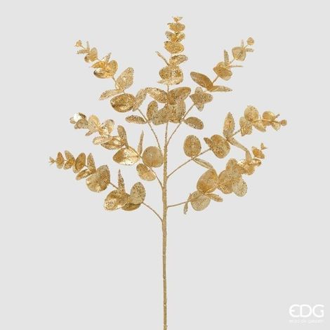Ramo di Eucalipto Glitter Oro H61 EDG