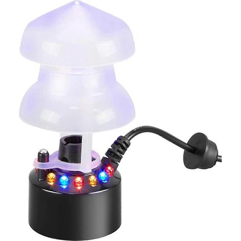 Brumisateur électrique à 12 LED avec atomiseur ultrasonique et prise UE (1/5)