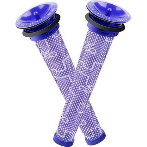Lot de 2 filtres V6 pour aspirateur Dyson DC58, DC59, V6, V7, V8 pré-filtres 965661-01 (1/5)