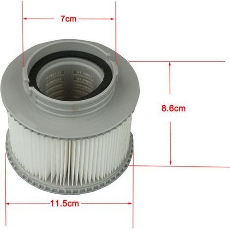 Lot de 4 cartouches filtrantes de rechange-AquaForge (1/5)