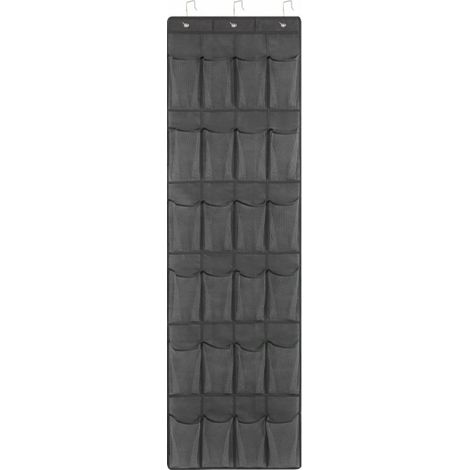Sacs de rangement muraux pour armoire vingt-quatreÉtagère à poches grillagées pour l'organisation et le rangement de la maison (1/5)