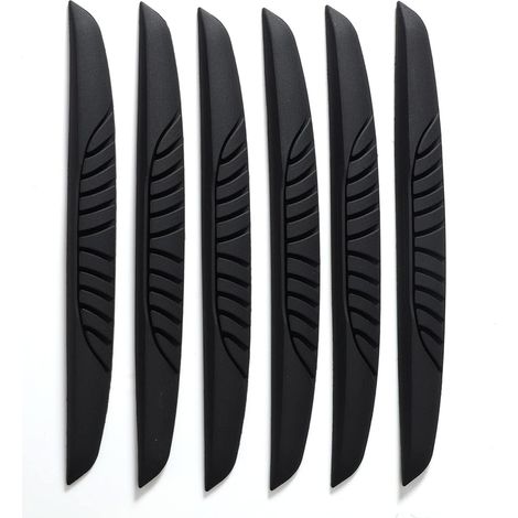 6 Pièces Protection Portière Voiture, Bandes Anti-Collision, Bord de Tole  Rétroviseur, Anti-Frottement, Anti-Collision, pour Tous Les Véhicules, Noir (1/5)