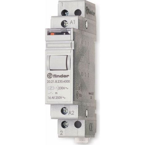 Commutateur bistable FINDER 16 A, 12 V, 20.21.9.012.4000