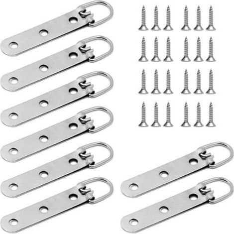 0 - 4pcs Pied De Lit À Visser Metal Pieds Pour Sommier À Lattes Universel Pieds De Meubles Noir, Pieds De Sommier Sans Perçage, Reglable Hauteur: 20cm(+2cm), Carré 3x3,5cm (1/4)