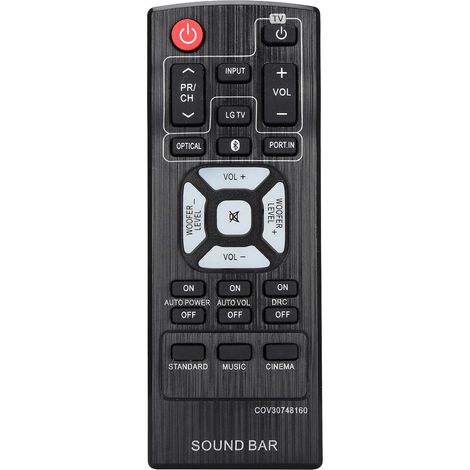 Télécommande de remplacement ABS durable pour barre de son LG COV30748160 (1/5)