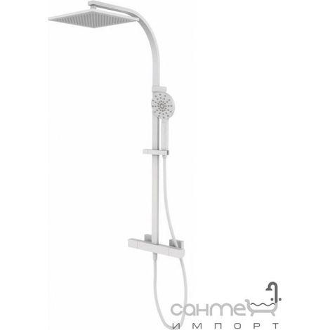 THERMOSTATIQUE DOUCHE KALA AVEC COLONNE PRISMA BLANC (1/2)