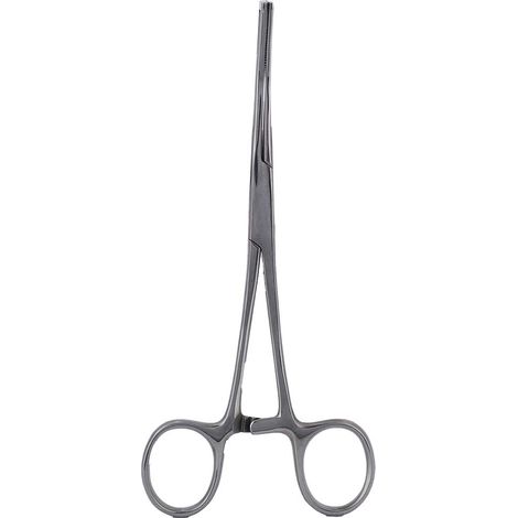Pince à bec rond ouverte en acier inoxydable, pince à bec rond fermée en acier inoxydable (1/4)