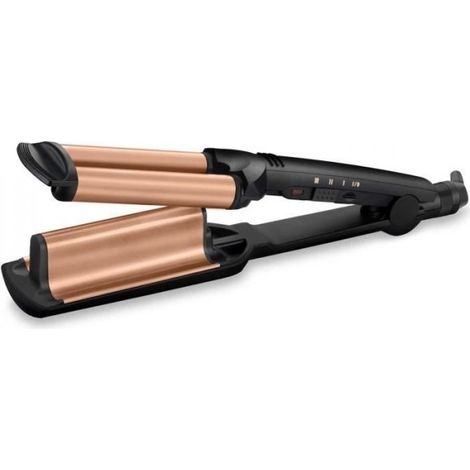 Fer a Boucler-Lisseur - BaByliss - W2447E - Effet wavy, jusqu'a 200°C avec des plaques larges et ondulées en Tourmaline-céramique (1/3)