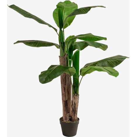 Pianta di banano artificiale decorativa 140 cm SKLUM            