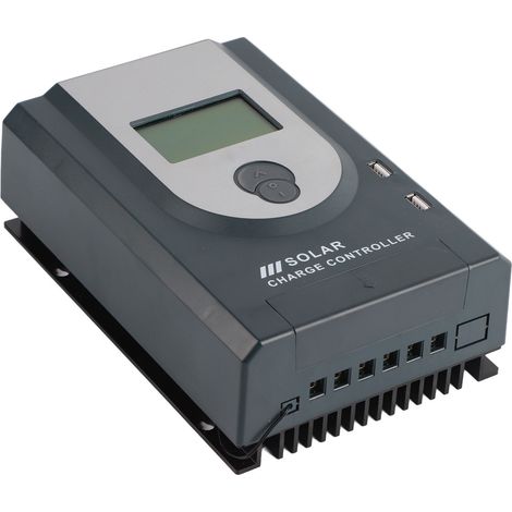 Régulateur de charge solaire MPPT 30A 12V 24V, activation automatique pour batterie lithium, tension PV max DC100V, panneau solaire (1/5)