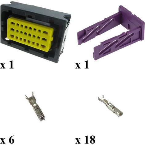 Kit Connettore Framatome Maschio 24 Vie a Tenuta Stagna
