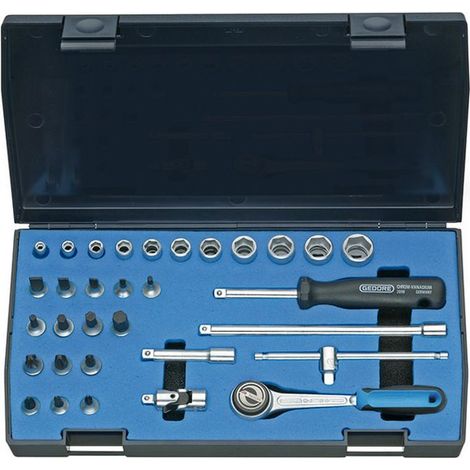 Set di chiavi a bussola 20 IMU-3, 32 pezzi, 1/4 di pollice, apertura 4-14 mm, Z.72, 6KT (1/5)
