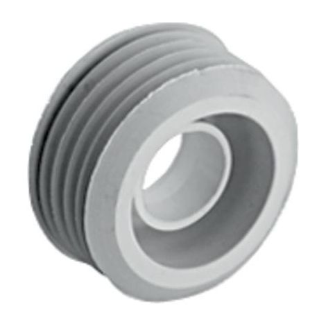 Connecteur intérieur pour WC, diamètre 55 mm, en caoutchouc